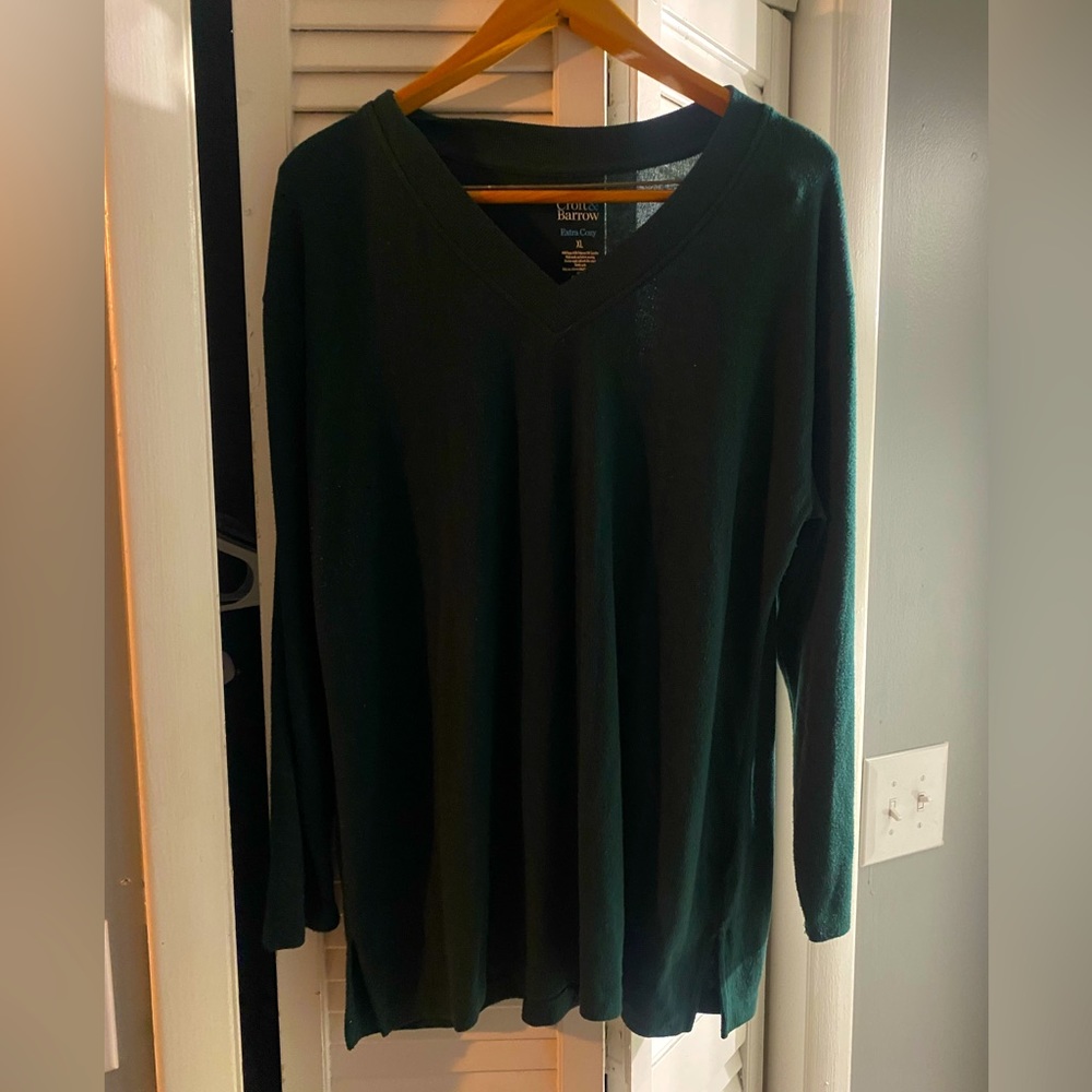 Croft & Barrow V Neck Sweater, XL